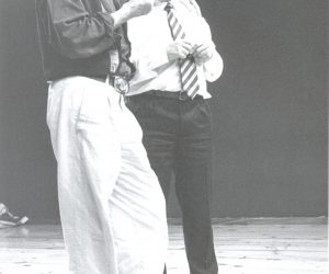 1992. Con Marcel Marceau