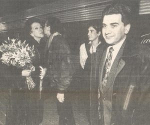1994. Con Amparo Rivelles y Perez de la Fuente