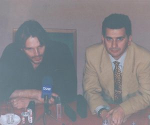 1995. Con Miguel Bosé