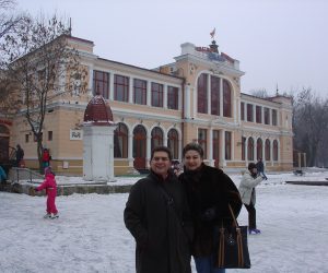 2004. Cluj. Con Cristina Toader