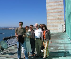 2006. Con Jhon Strasberg y profesores escuela Teatro.