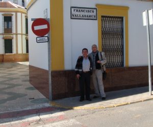2008. Sevilla. Con Paco Valladares