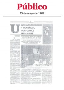 El Público - 15/05/1989