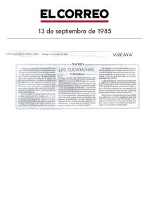 El Correo - 13/09/1985