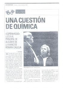 Información Teatro - 01/01/2002