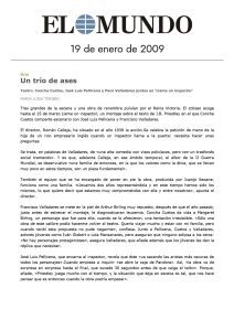 El Mundo - 19/01/2009