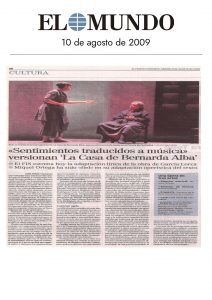 El Mundo Cantabria - 10/08/2009
