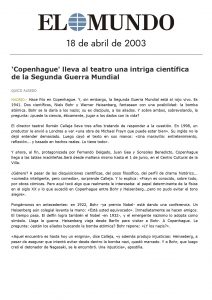 El Mundo - 18/04/2003