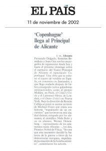 El País - 01/11/2002
