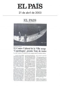El País - 21/04/2003