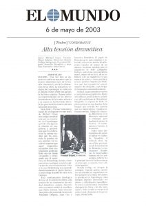 El Mundo - 06/05/2003